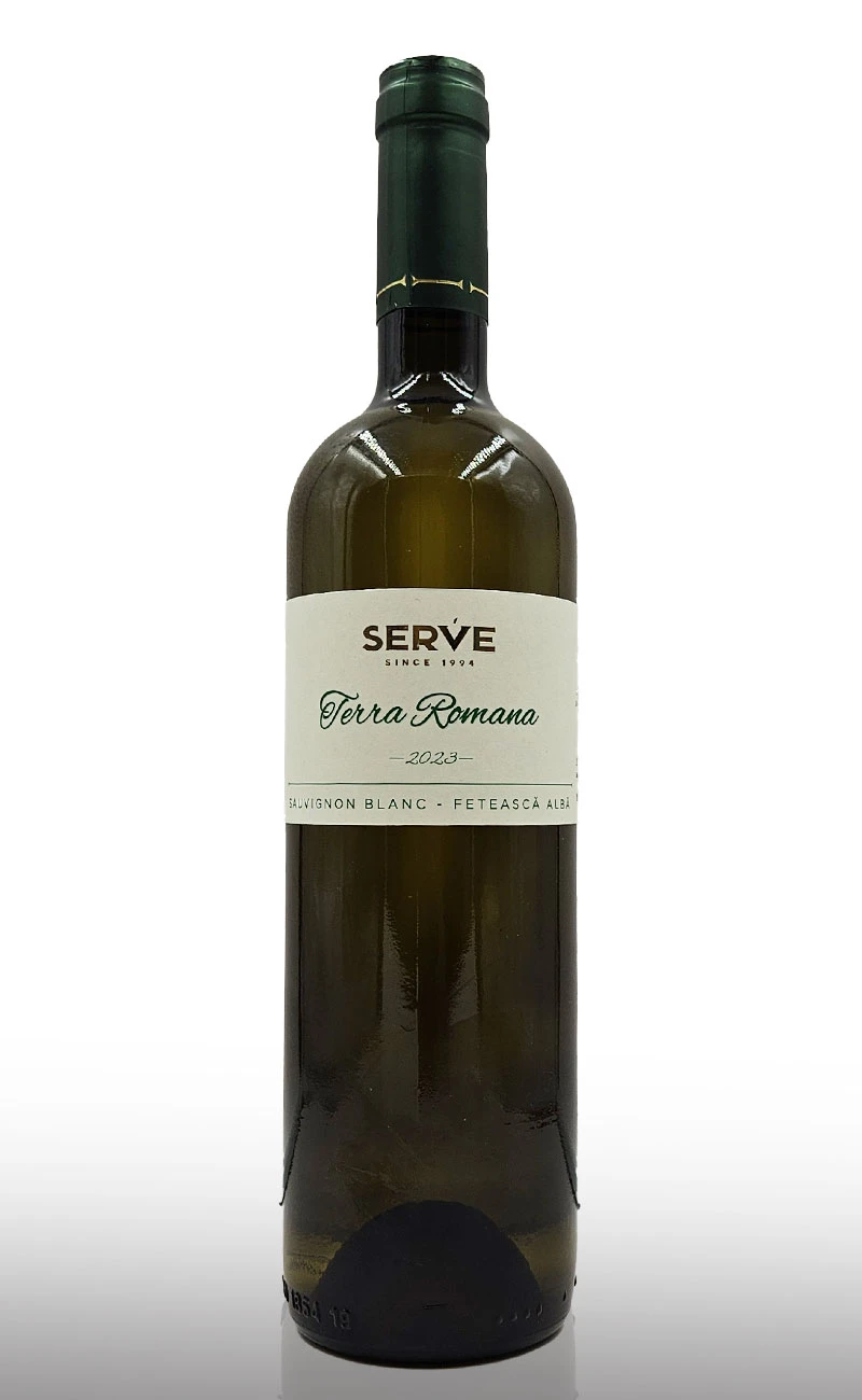 Vin alb sec, Serve Terra Romana Sauvignon Blanc, Feteasca Alba